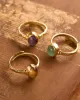 Certain Citrien Vergulde Ring