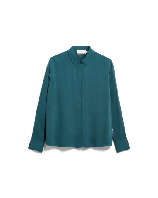 Organic cotton flannel blouse EFINARAA