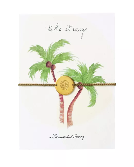 Carte postale Bijoux Palm trees