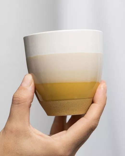 Kopje STRIPES Yellow