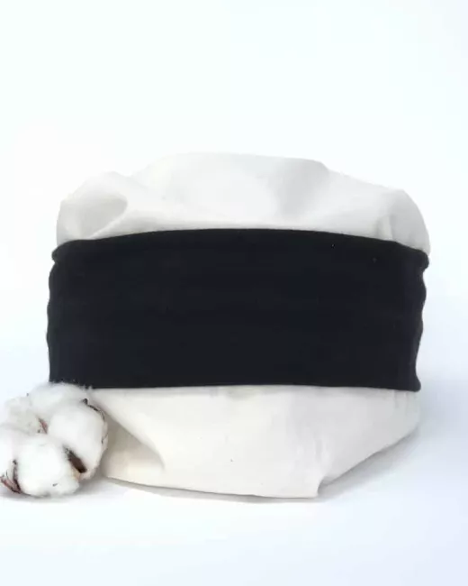 Headband made from organic cotton jersey Headband made from organic cotton jersey