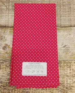 MOUCHOIRS KOSHI – Furoshiki – Pois sur fond fuschia MOUCHOIRS KOSHI – Furoshiki – Pois sur fond fuschia