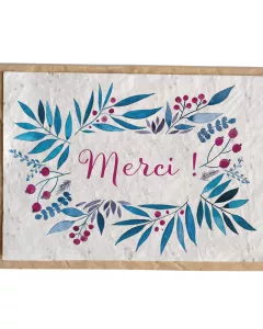 Bloeikaart - Merci Bloeikaart - Merci