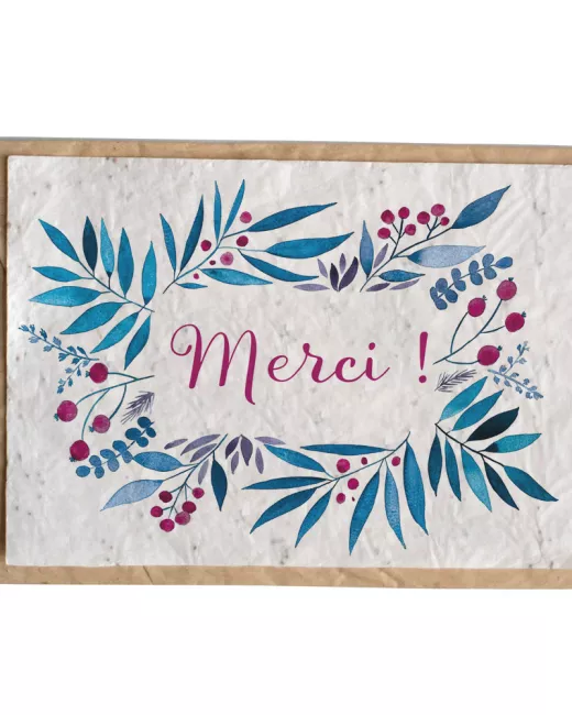 Seeded card - Merci