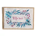 Carte ensemencée – Merci