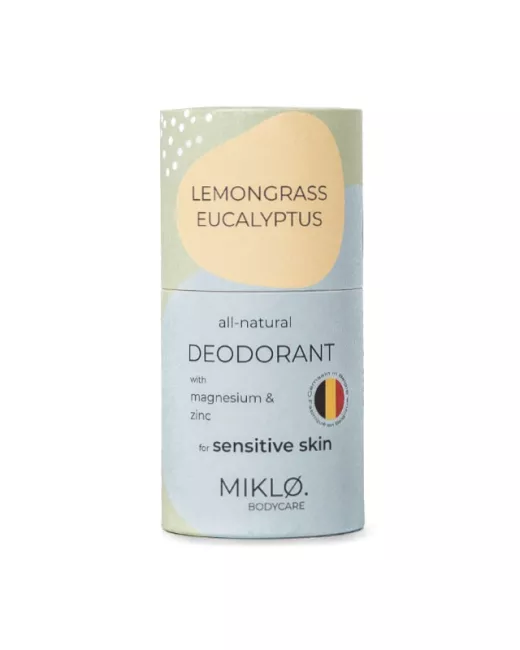 MIKLØ bodycare – Déodorant solide – Lemongrass et Eucalyptus