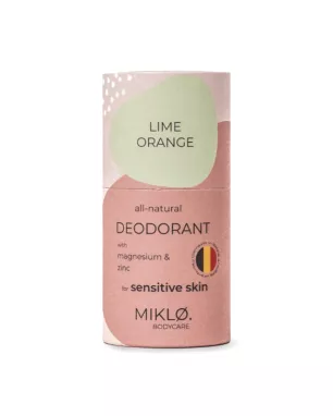 MIKLØ bodycare - Déodorant solide - Citron vert et Orange MIKLØ bodycare - Déodorant solide - Citron vert et Orange