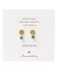 Boucles d’oreilles Mini Coin dorées et Aventurine