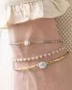 Beautiful Moonstone Gold bracelet