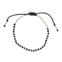 Beautiful Black Onyx Silver bracelet