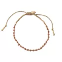 Bracelet Beautiful Garnet Gold