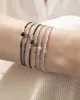 Bracelet Iris Rose Quartz Silver