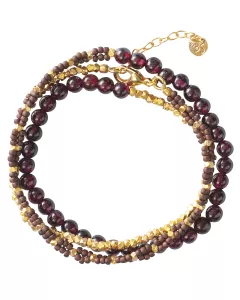 Loving Garnet Gold Bracelet Loving Garnet Gold Bracelet