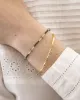 Bracelet Warrior Labradorite Gold