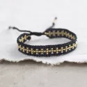 Bracelet Comfy Black Onyx Gold