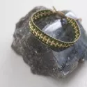 Comfy Labradorite Gold Bracelet