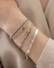 Bracelet Glimmer Smokey Quartz Silver