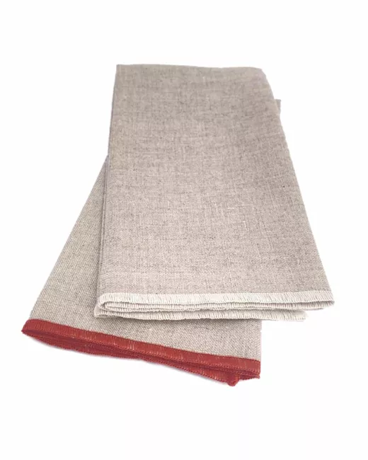 Set of 2 Napkins in Linen Set of 2 Napkins in Linen
