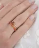 Dedicated Carnelian Gold Colored Ring