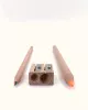 Ecobos - Natural wood double pencil sharpener