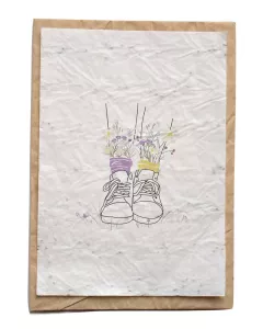 Growing paper – Carte ensemencée – My Lovely Thing – Baskets fleuries Growing paper – Carte ensemencée – My Lovely Thing – Baskets fleuries