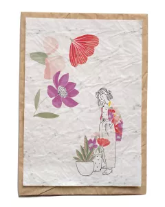Growing paper – Carte ensemencée – My Lovely Thing – Fleurs exotiques Growing paper – Carte ensemencée – My Lovely Thing – Fleurs exotiques