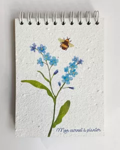 Growing paper – Mon carnet à planter – Abeille Growing paper – Mon carnet à planter – Abeille