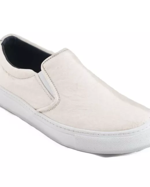 Slip On Pinatex Wit - Comfortabele en duurzame vegan schoenen