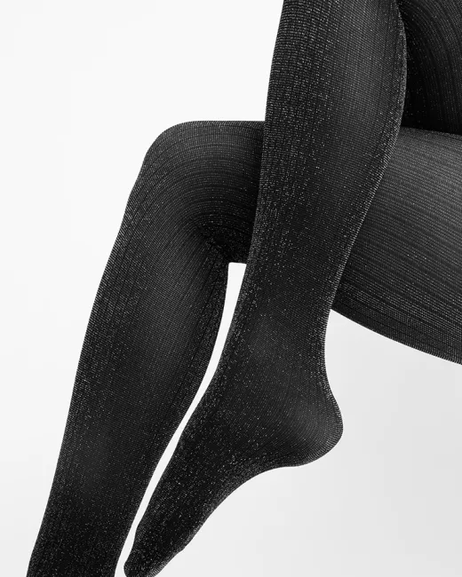 Lisa Lurex Rib Tights Lisa Lurex Rib Tights