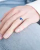 Sparkle Lapis Lazuli Silver Ring