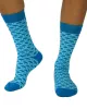 Organic socks of Sweden – Chaussettes Sjostrom Light Blue