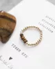 Beauty Tiger Eye Gold Ring