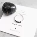 Bague Beauty Black Onyx Silver