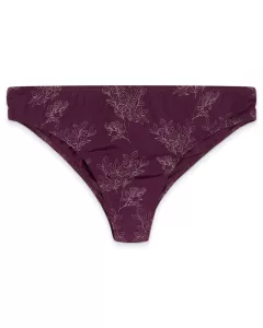 BLEED – Eco Triangle ECONYL® Bikini Panty Dark Purple BLEED – Eco Triangle ECONYL® Bikini Panty Dark Purple