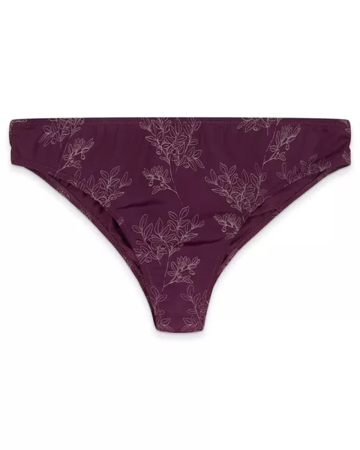 BLEED – Eco Triangle ECONYL® Bikini Panty Dark Purple