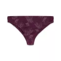Eco Triangle ECONYL® Bikini Panty Dark Purple
