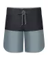 BLEED – Eco Retro ECONYL® Boardshorts Grey  Black