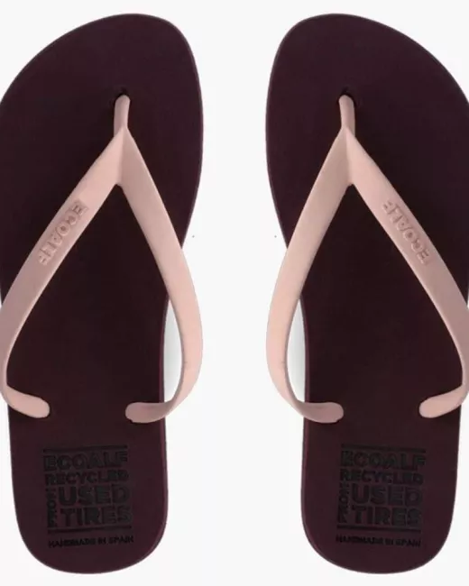 ECOALF – FLIP FLOPS ‘MAR’ Burgundy