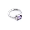 Bague Amethyst Rectangle