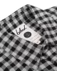 BLEED – Small Checks Shirt Black