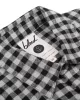 Small Checks Shirt Black