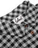 BLEED – Small Checks Shirt Ladies Black