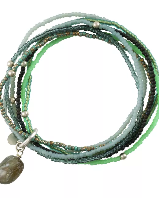 Bracelet Nirmala Labradorite Argenté