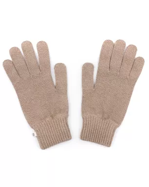 Eco Knitted Gloves Taupe Eco Knitted Gloves Taupe