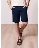 BLEED – Micro-Chino Short – Dark Blue