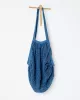 BAEREPOSE – Shopping bag en coton bio – Bleu
