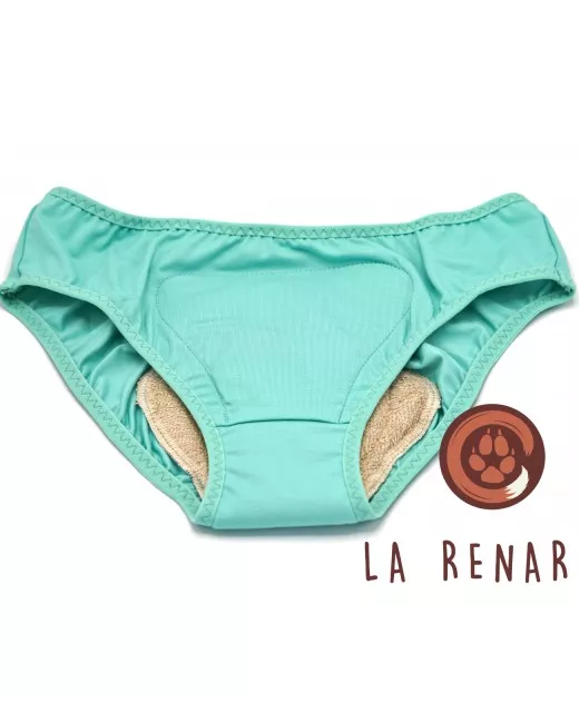 La Renarde – Culotte Menstruelle – Vert d’eau