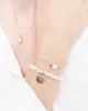 Gemstone Card Moonstone Gold Bracelet