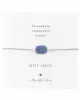 Gemstone Card Lapis Lazuli Silver Bracelet
