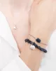 Gemstone Card Lapis Lazuli Silver Bracelet